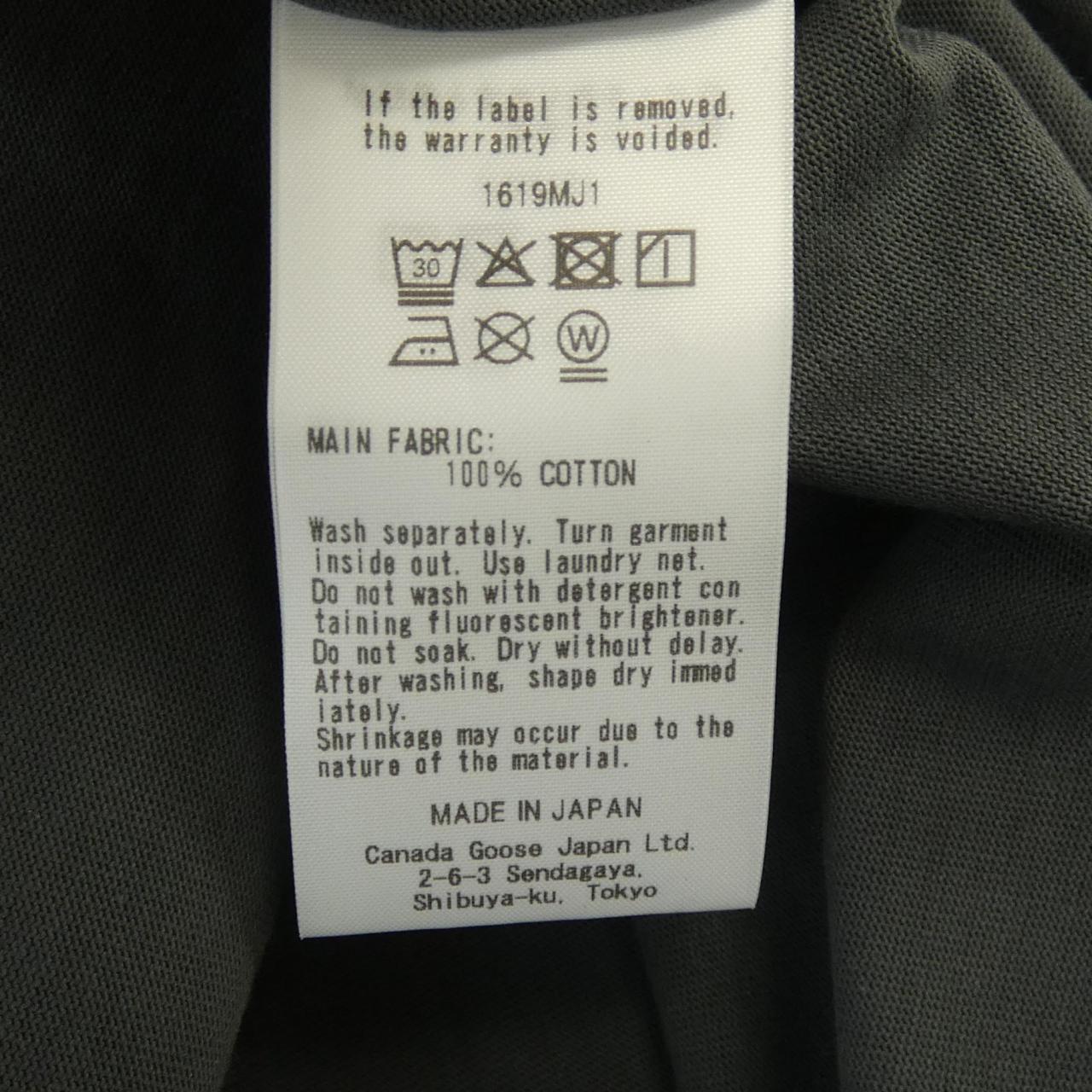 カナダグース コットンTシャツ