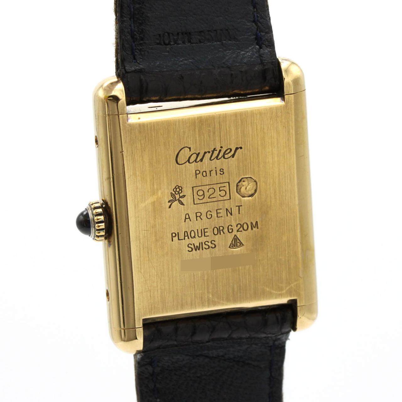カルティエ マストタンク 手巻