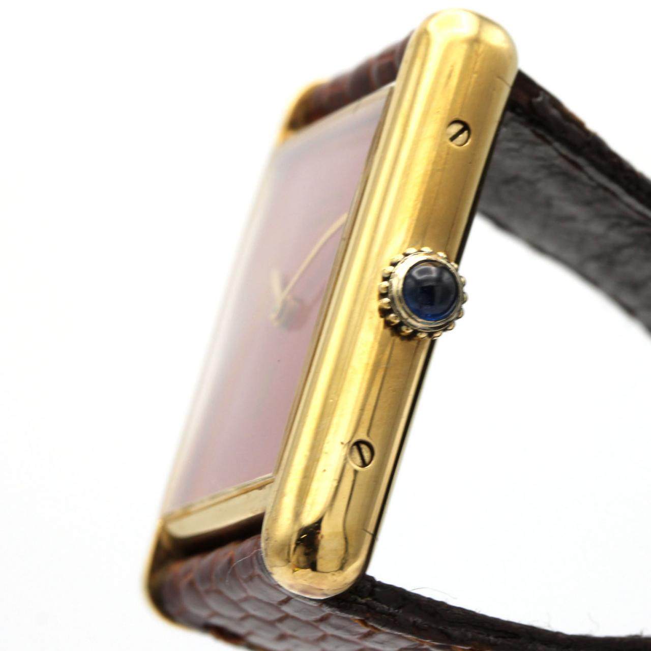 カルティエ マストタンク 手巻
