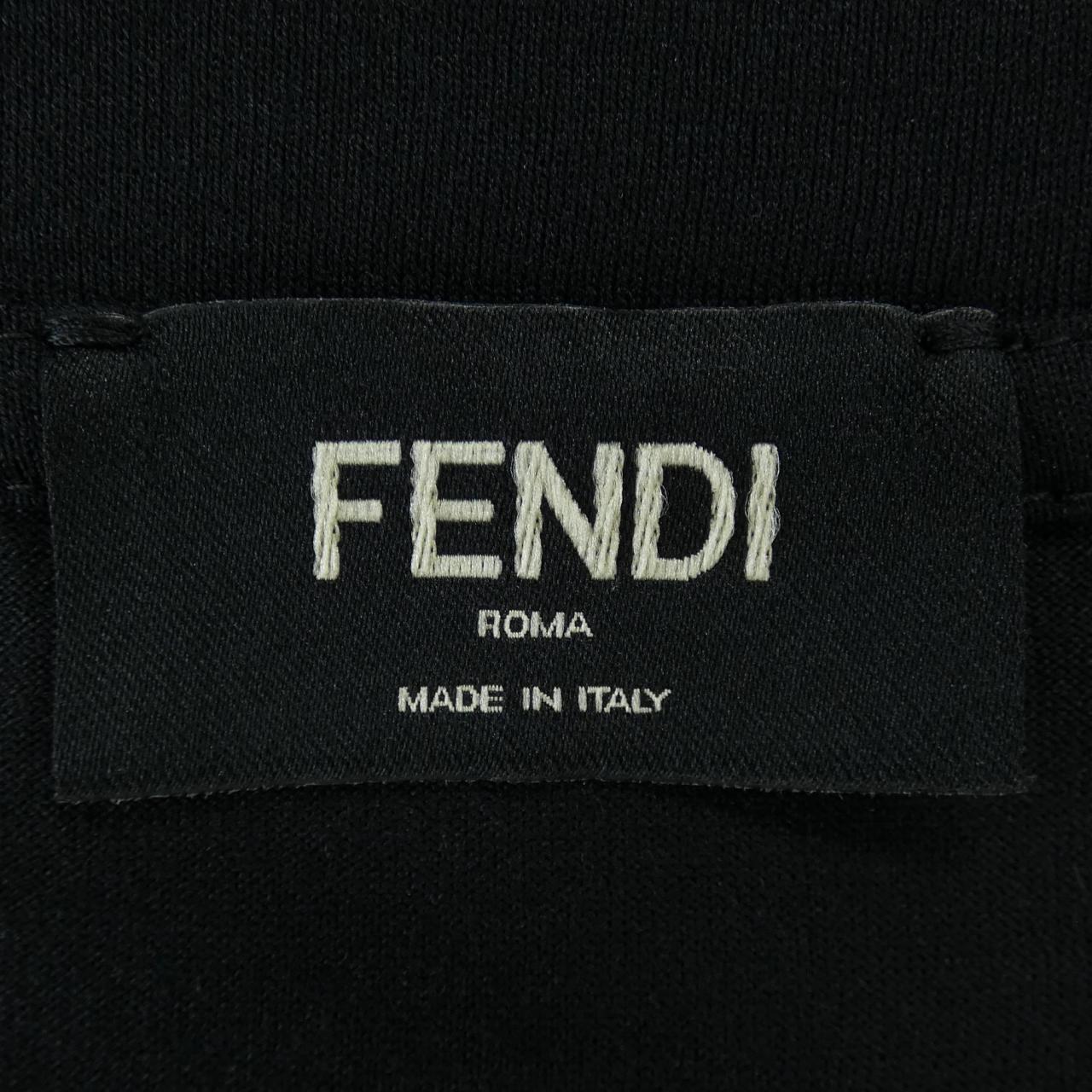 フェンディ FFモチーフ コットンTシャツ
