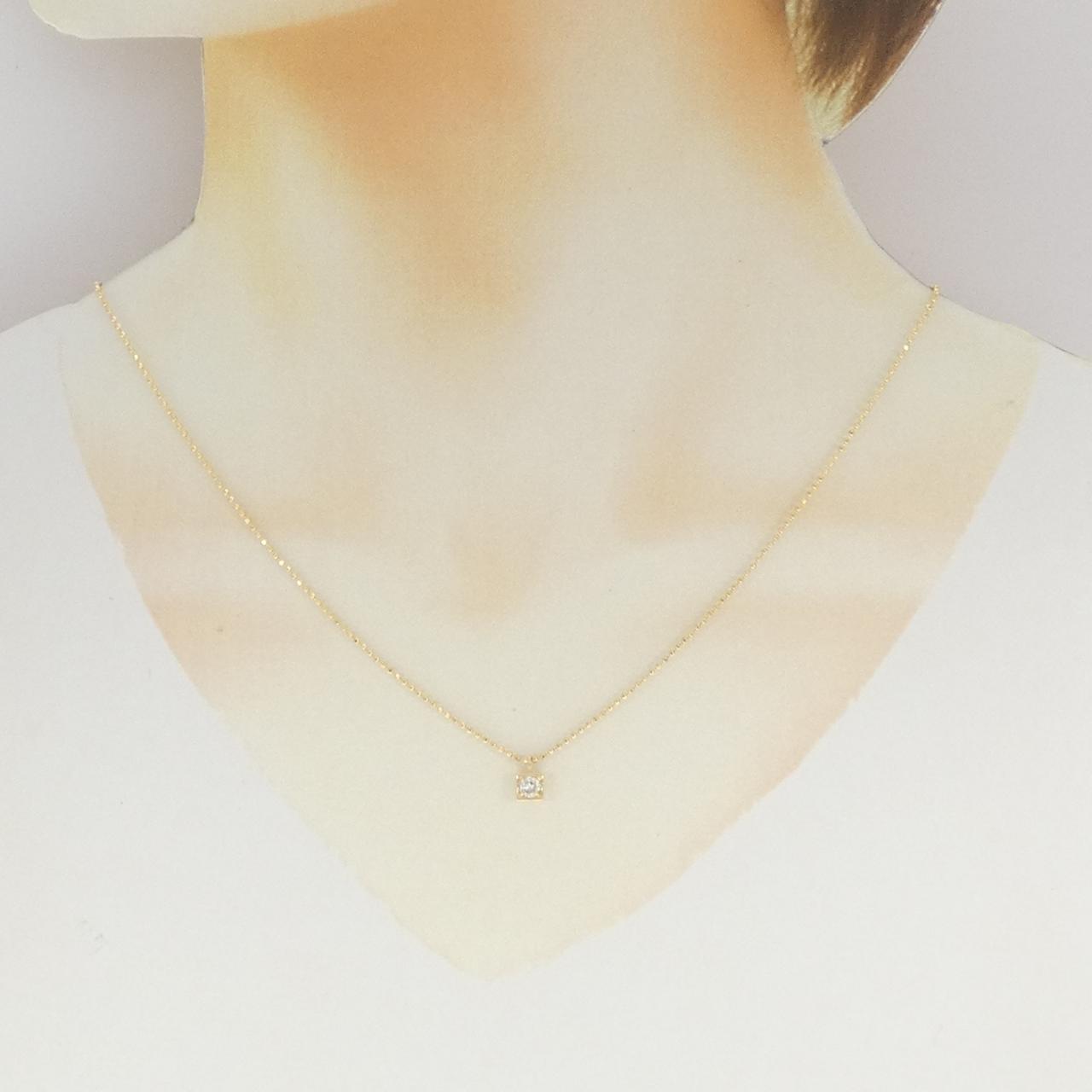 Au750ダイヤモンドネックレス