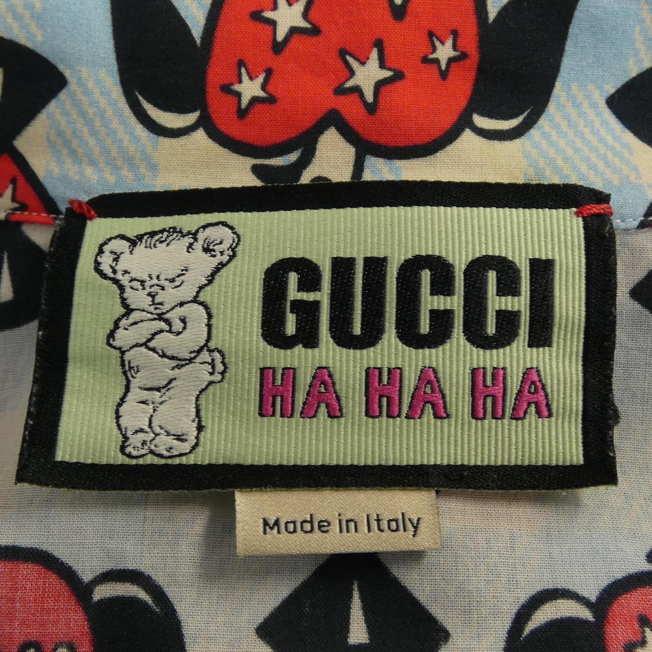 グッチ HAHAHA 半袖シャツ