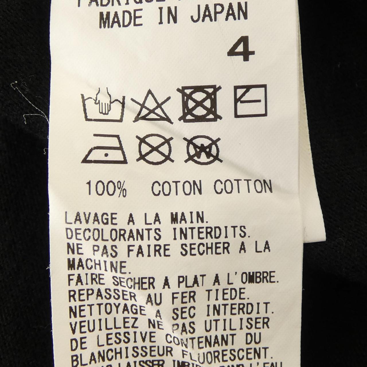 ヨウジヤマモト ワイズ コットンTシャツ