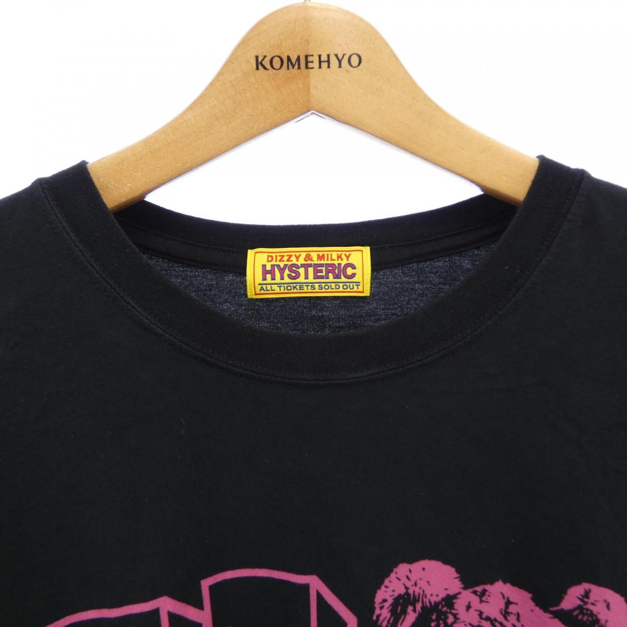 ヒステリックグラマー コットンTシャツ