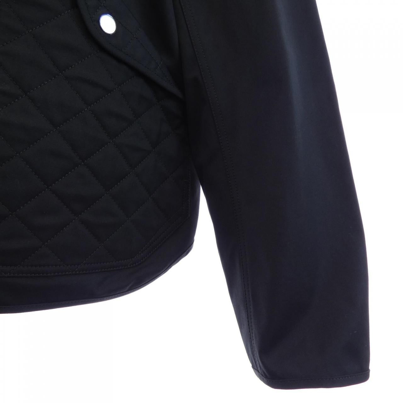 エルメス JACKET WITH EQUESTRIAN DETAILS ノーカラージャケット
