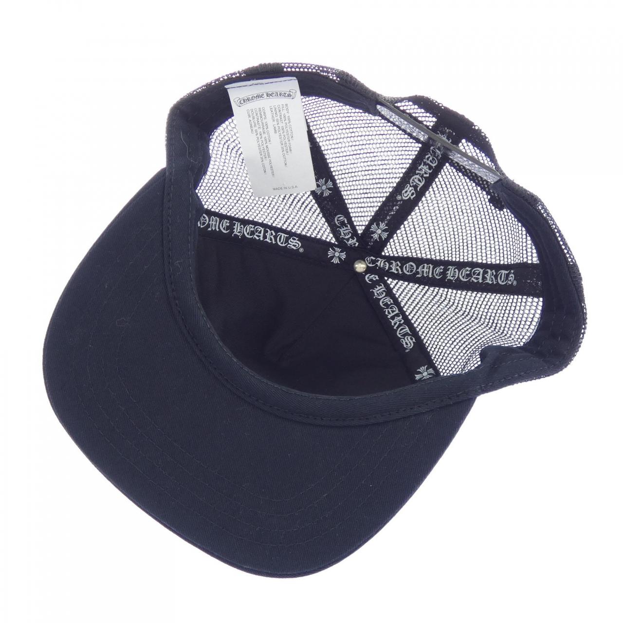 クロムハーツ 3CEMETRY TRUCKER キャップ