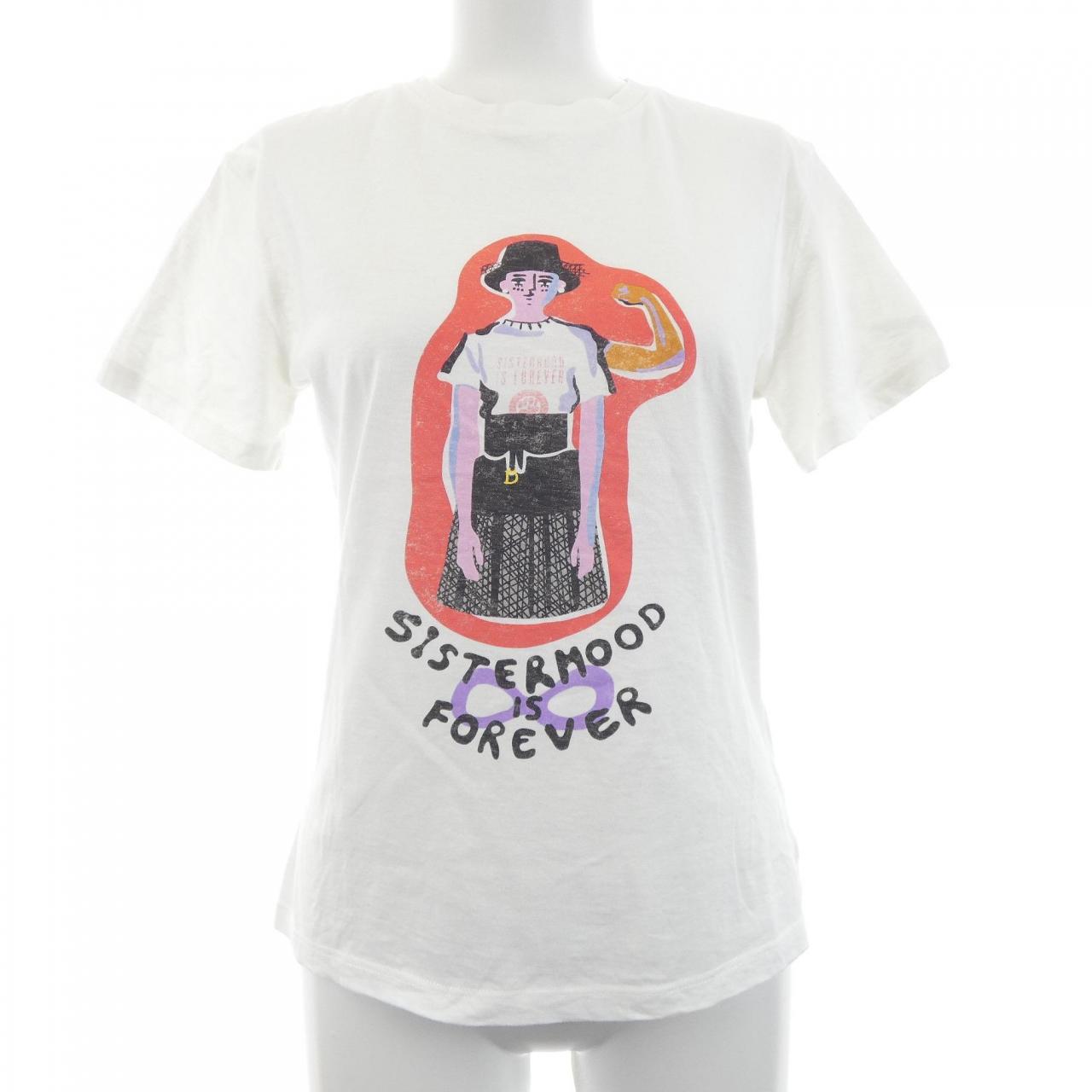 クリスチャンディオール SISTERMOOD IS FOREVER コットンTシャツ