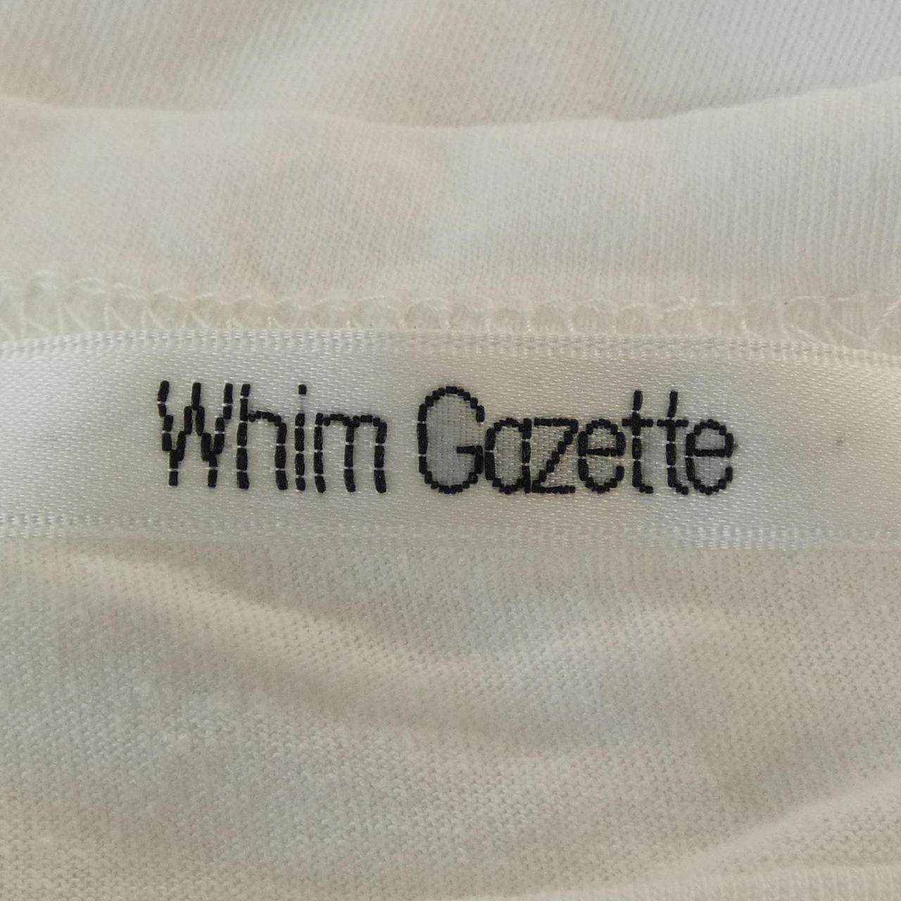 ウィムガゼット コットンTシャツ