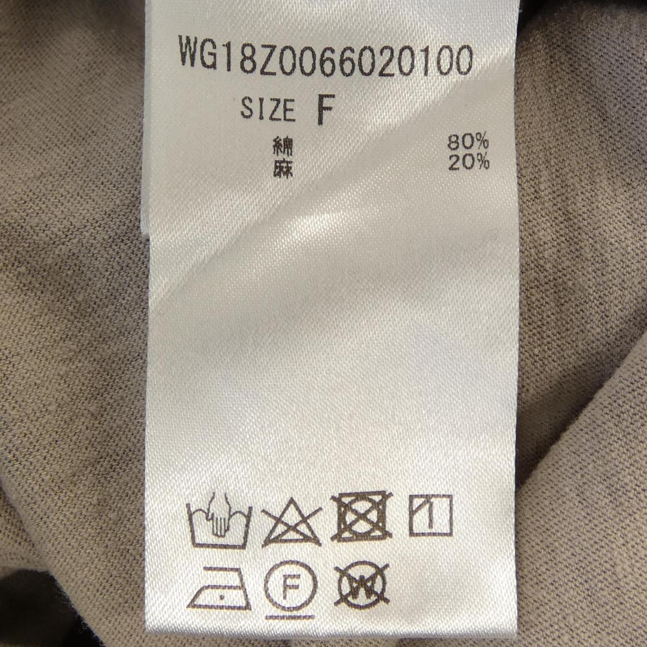 ウィムガゼット コットンTシャツ