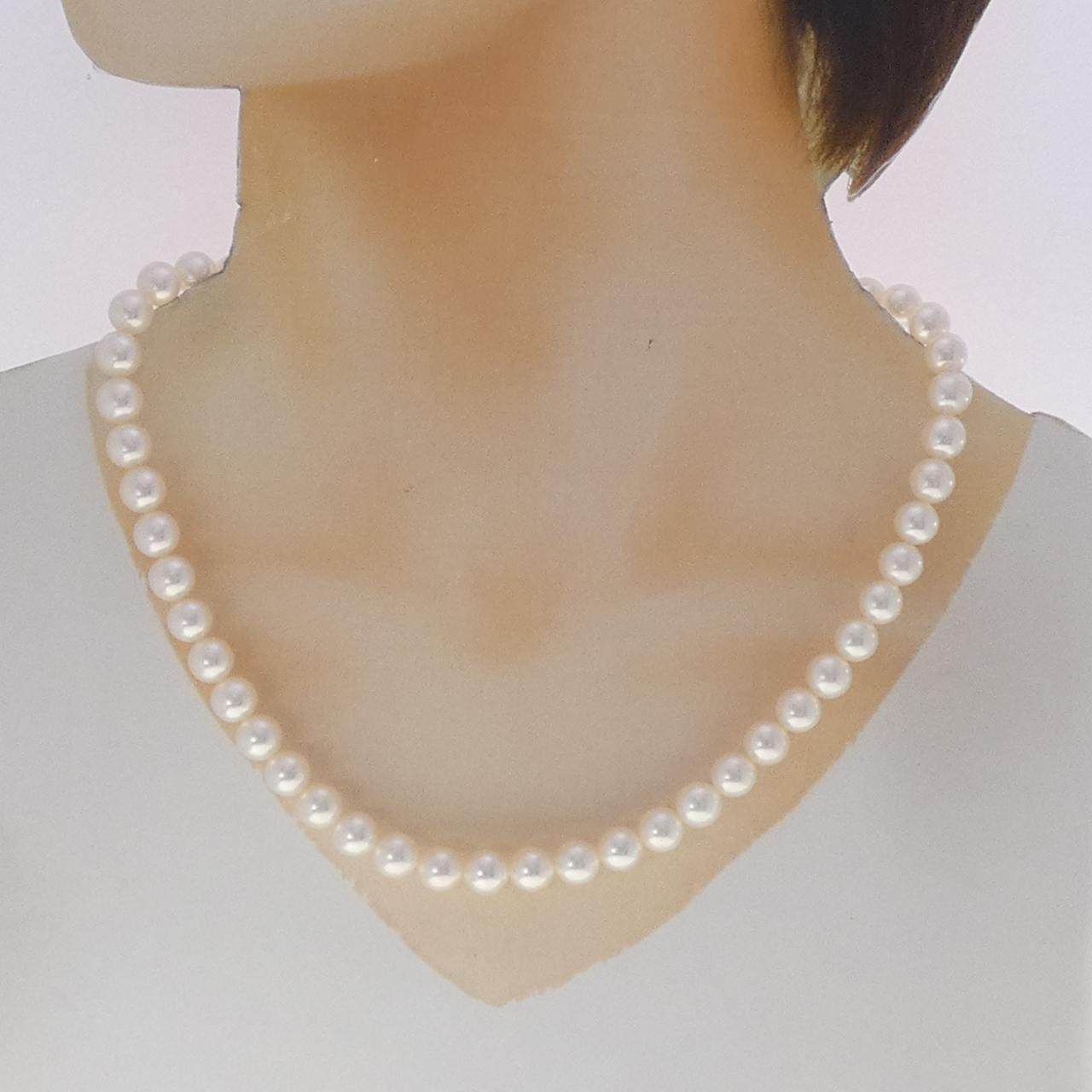 タサキ シルバー アコヤパールネックレス