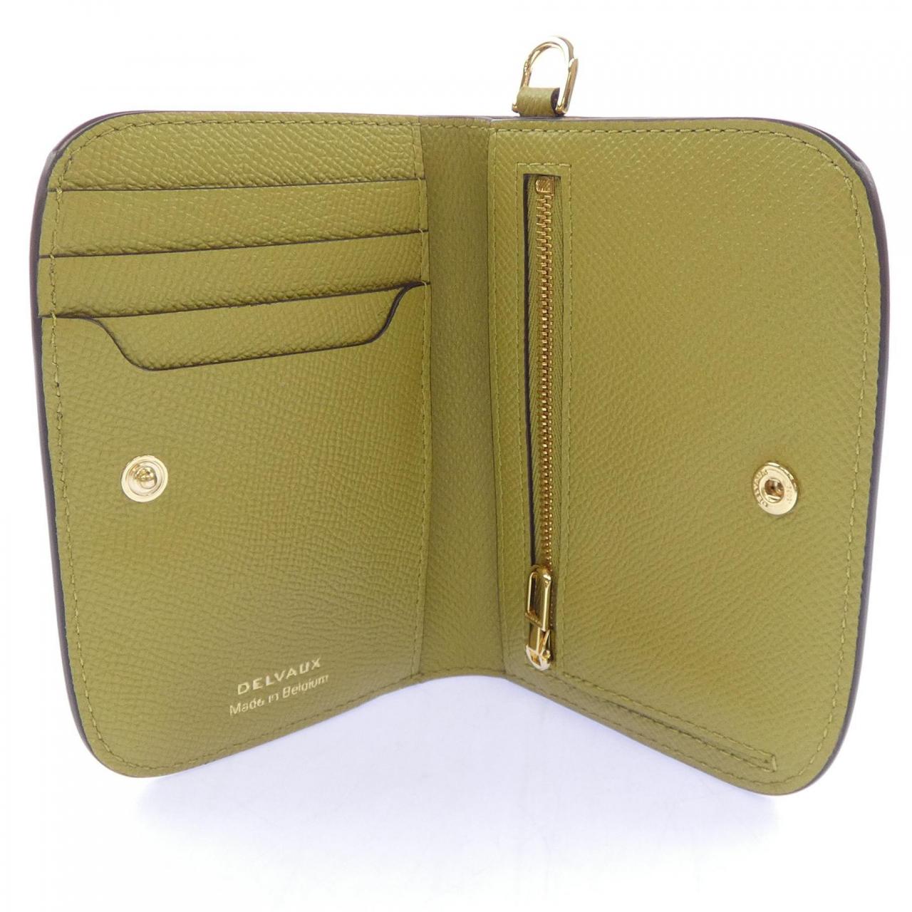 デルボー VAGABOND COMPACT WALLET ALPINA CALF 財布
