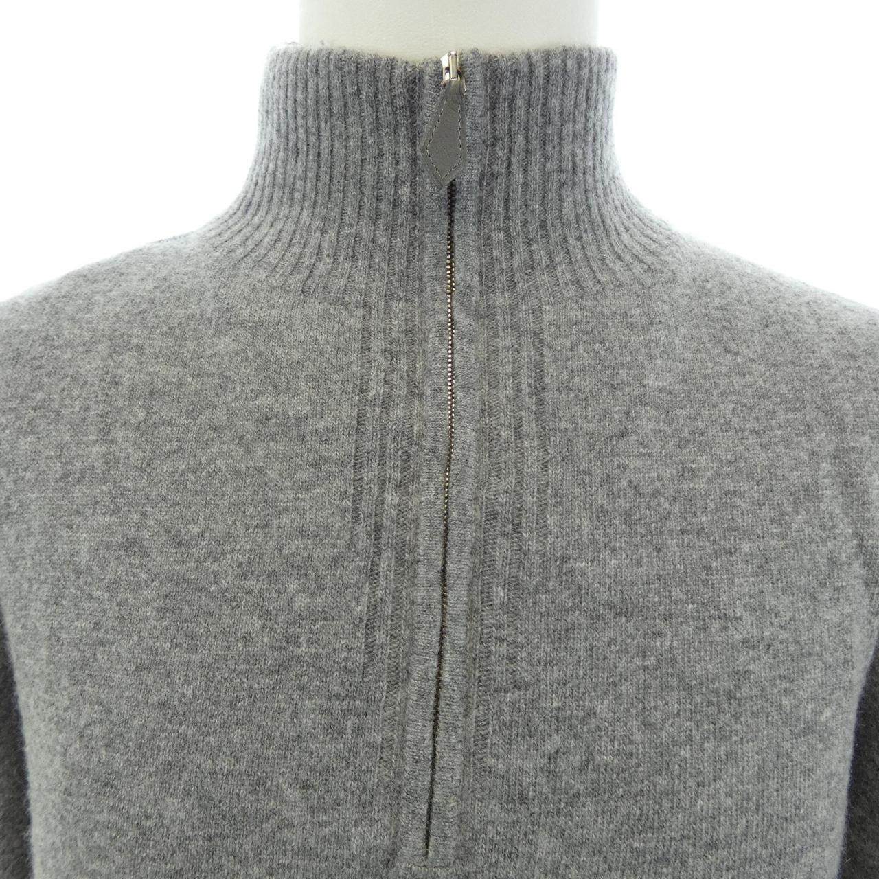 エルメス カシミヤ混ニット