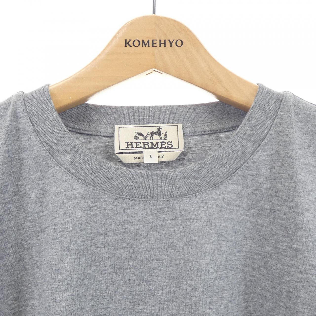 エルメス アッシュヴァル コットンTシャツ