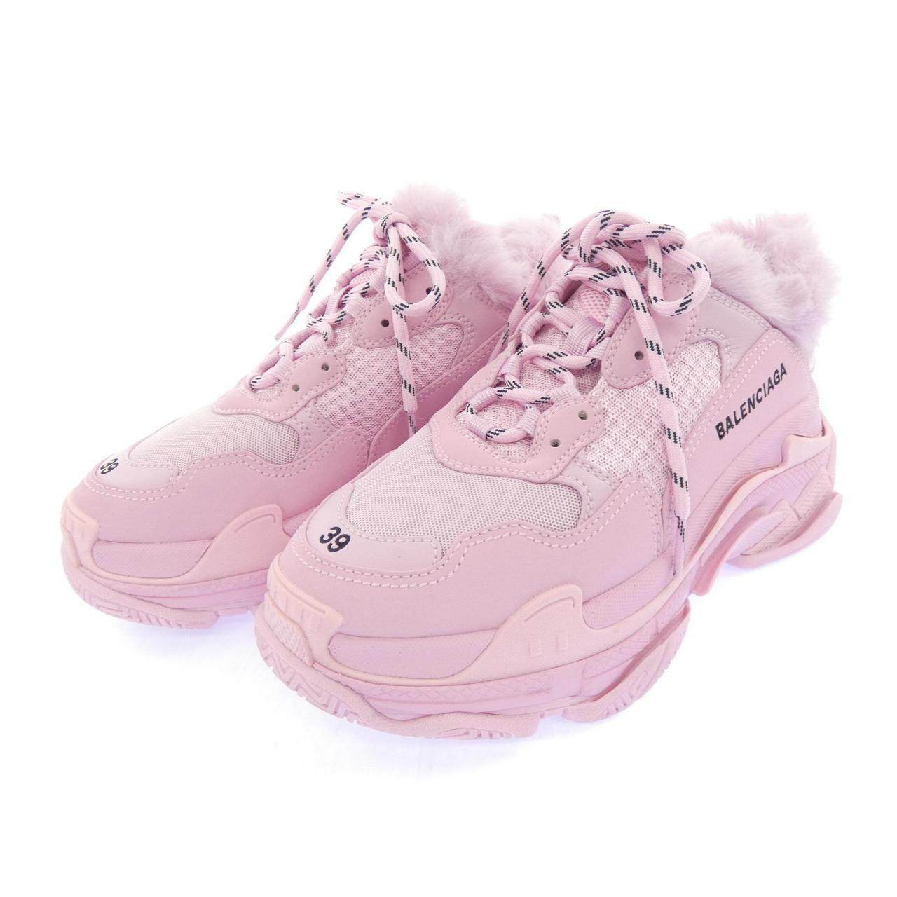 バレンシアガ TRIPLE S LEATHER FREE スニーカー