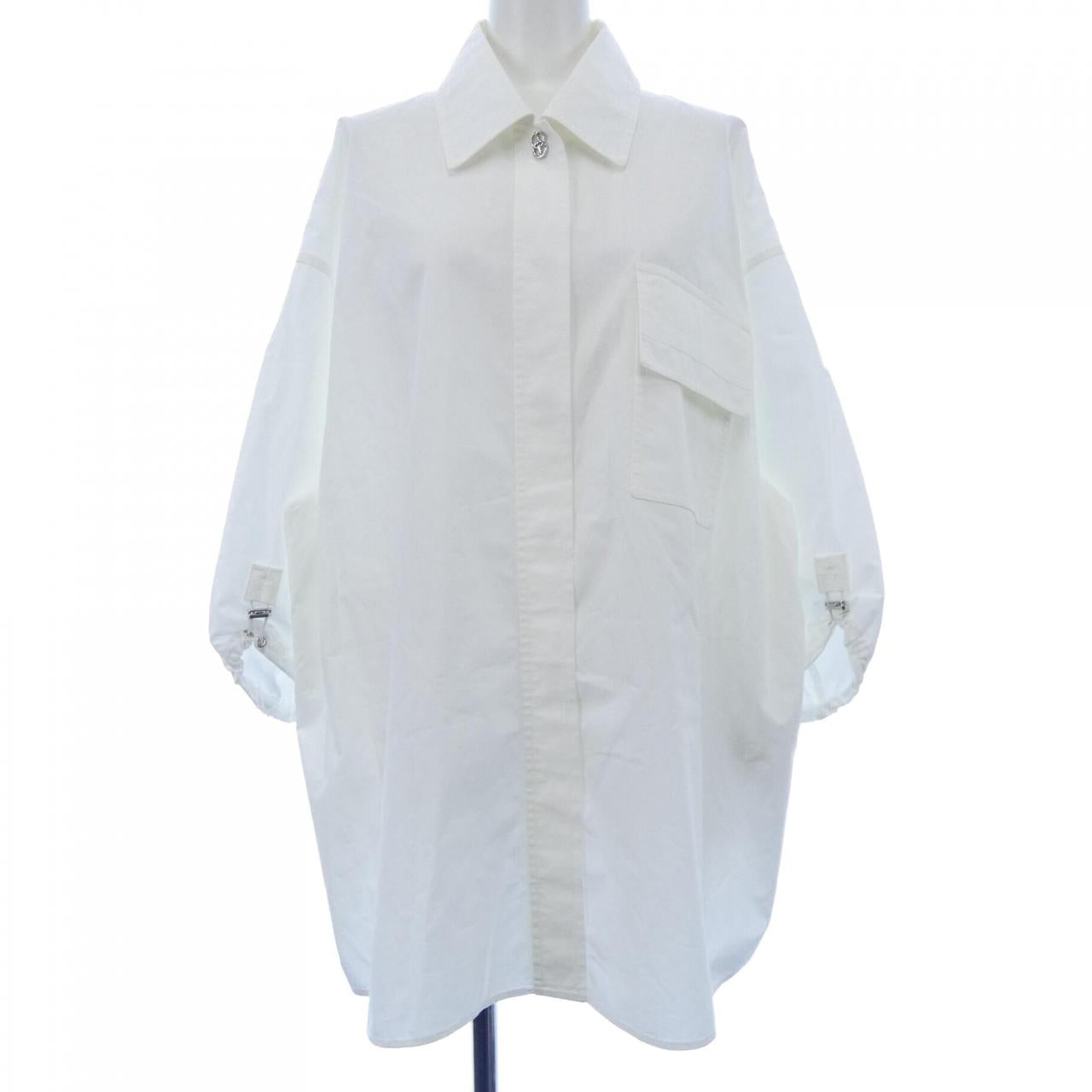 エルメス CLIQUETIS シルクシャツ