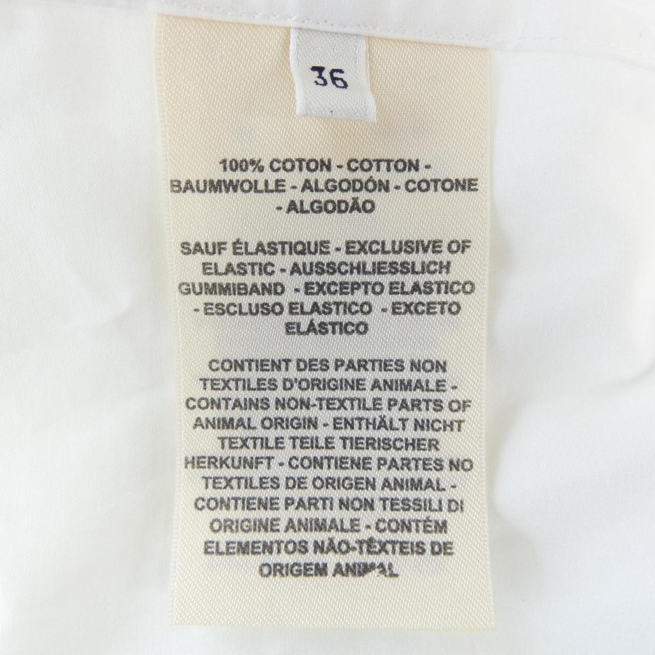 エルメス CLIQUETIS シルクシャツ