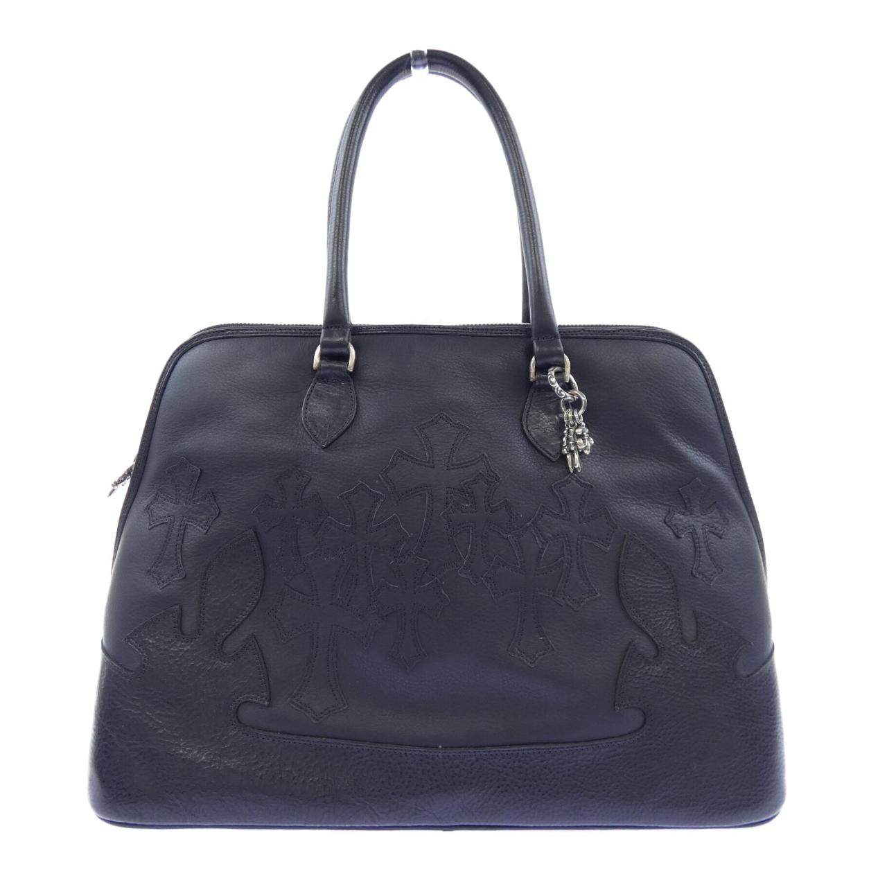 クロムハーツ MO BAG CEMETERY CROSS レザーバッグ