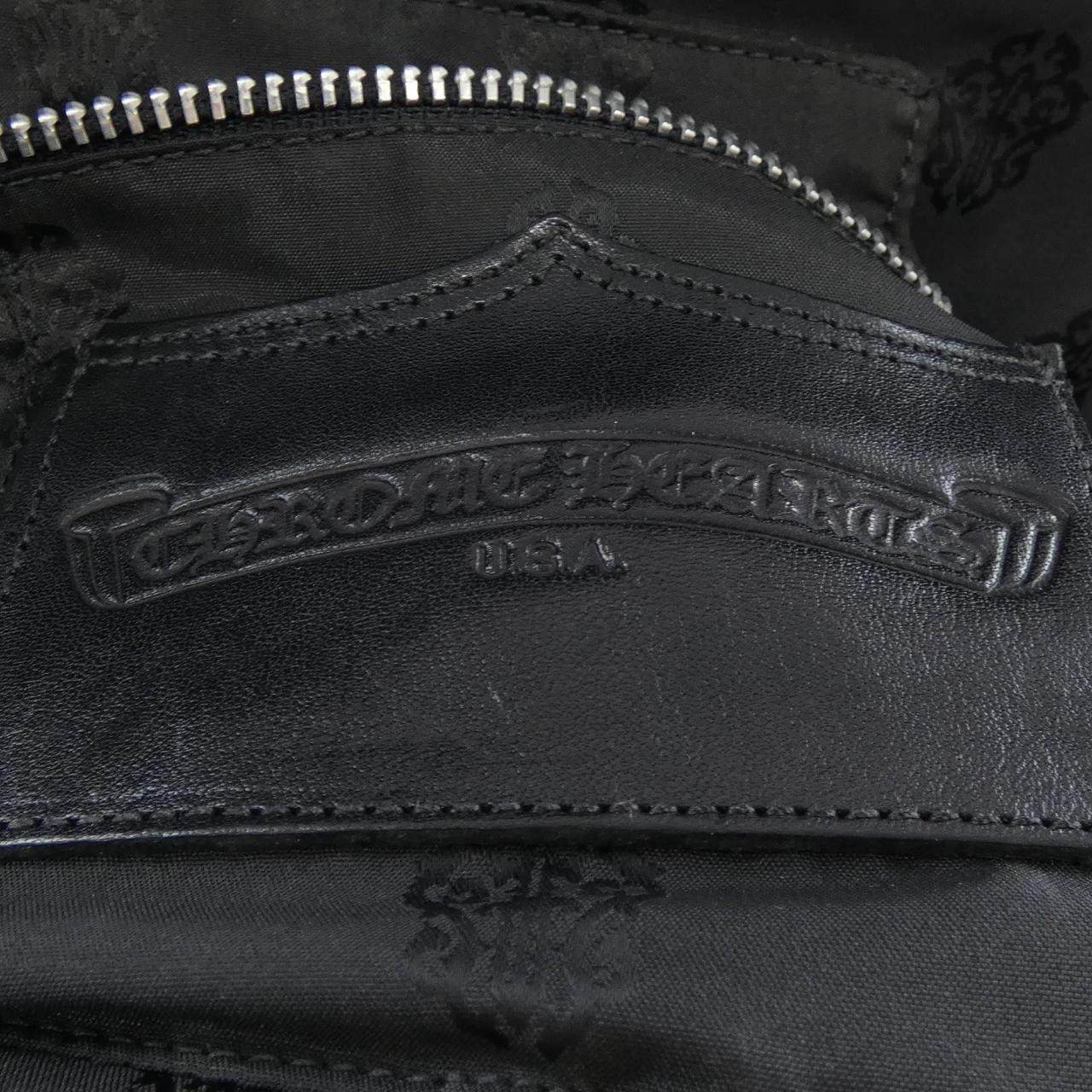 クロムハーツ MO BAG CEMETERY CROSS レザーバッグ
