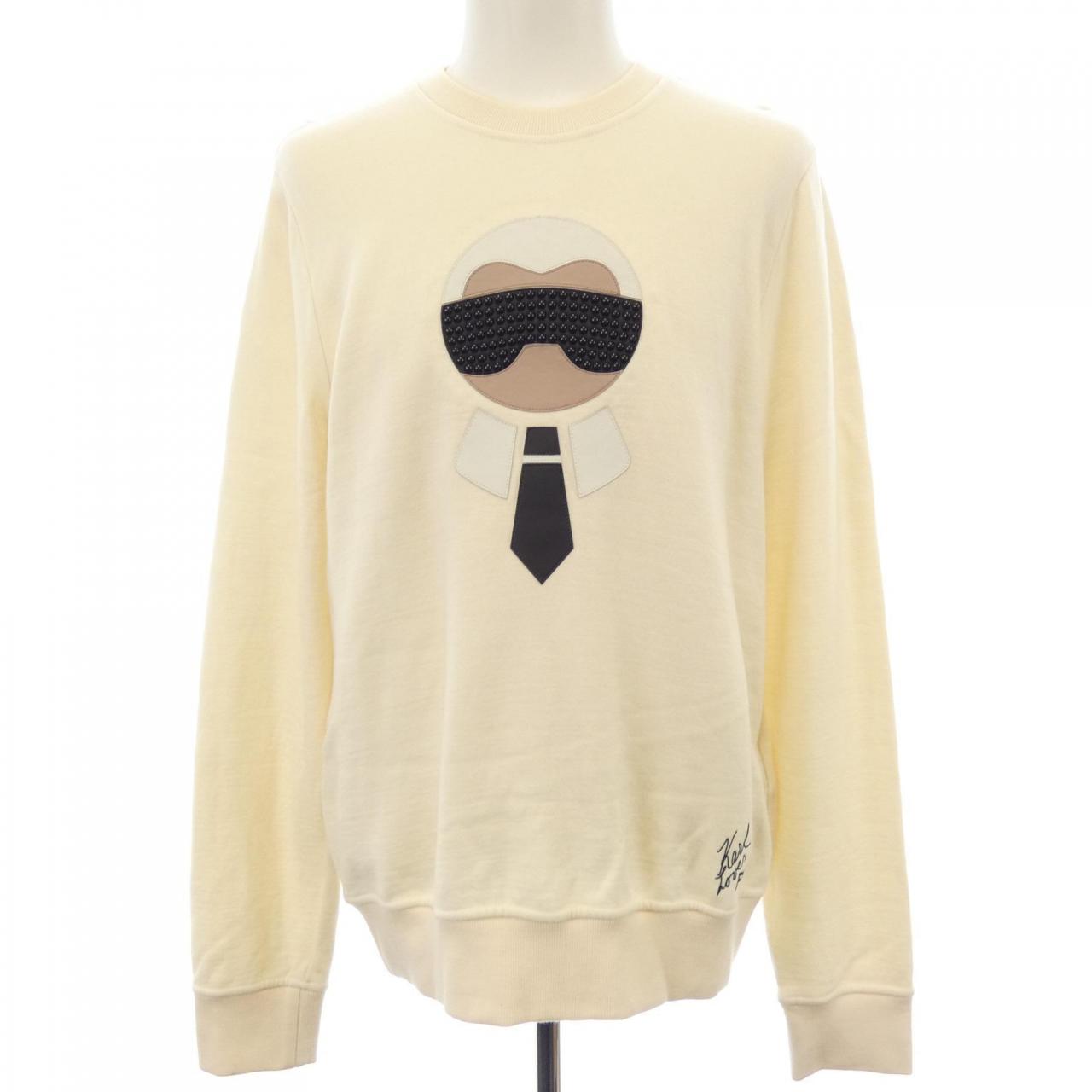 フェンディ KARL LAGERFELD コットンスウェット