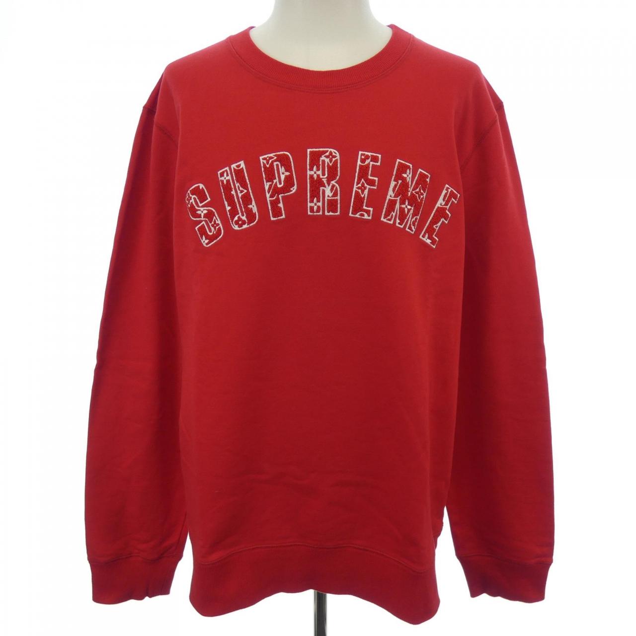 ルイヴィトン SUPREME LV ARC LOGO スウェット