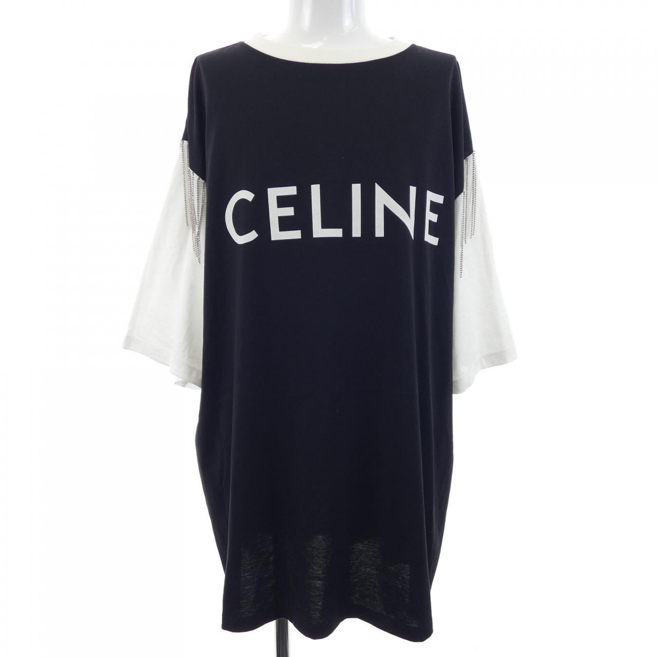 セリーヌ Tシャツ コットンTシャツ