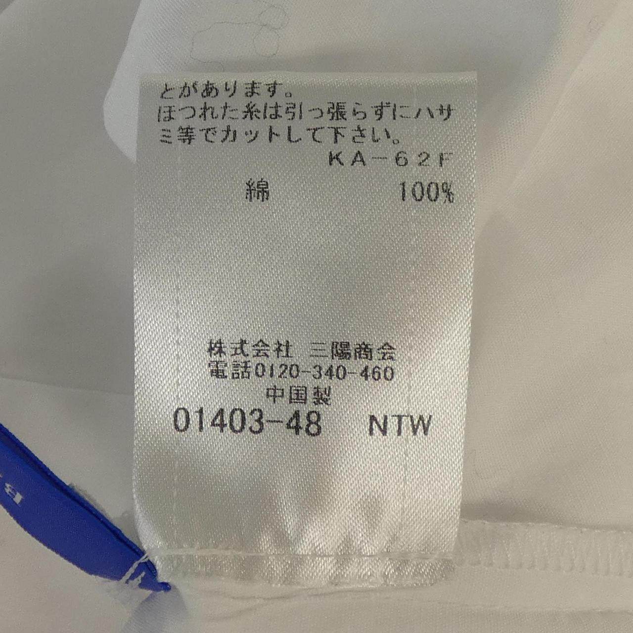 ブルーレーベルクレストブリッジ コットンシャツ