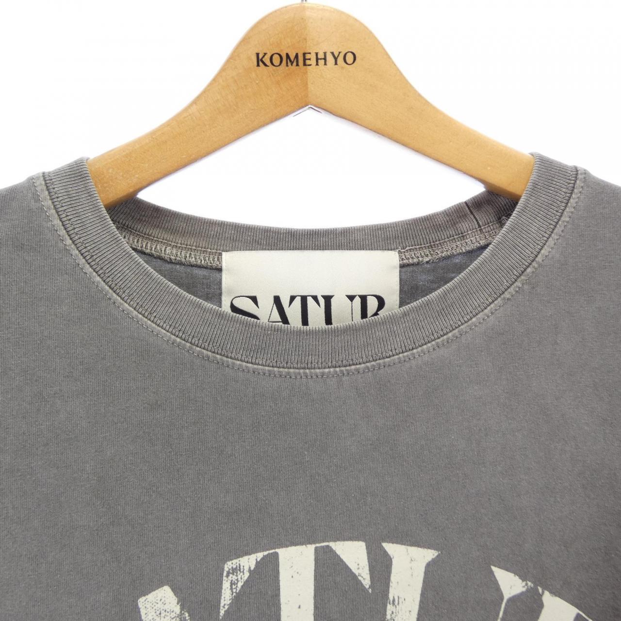 SATUR コットン Tシャツ