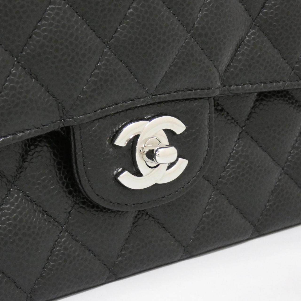 シャネル キャビアスキン ショルダーバッグ