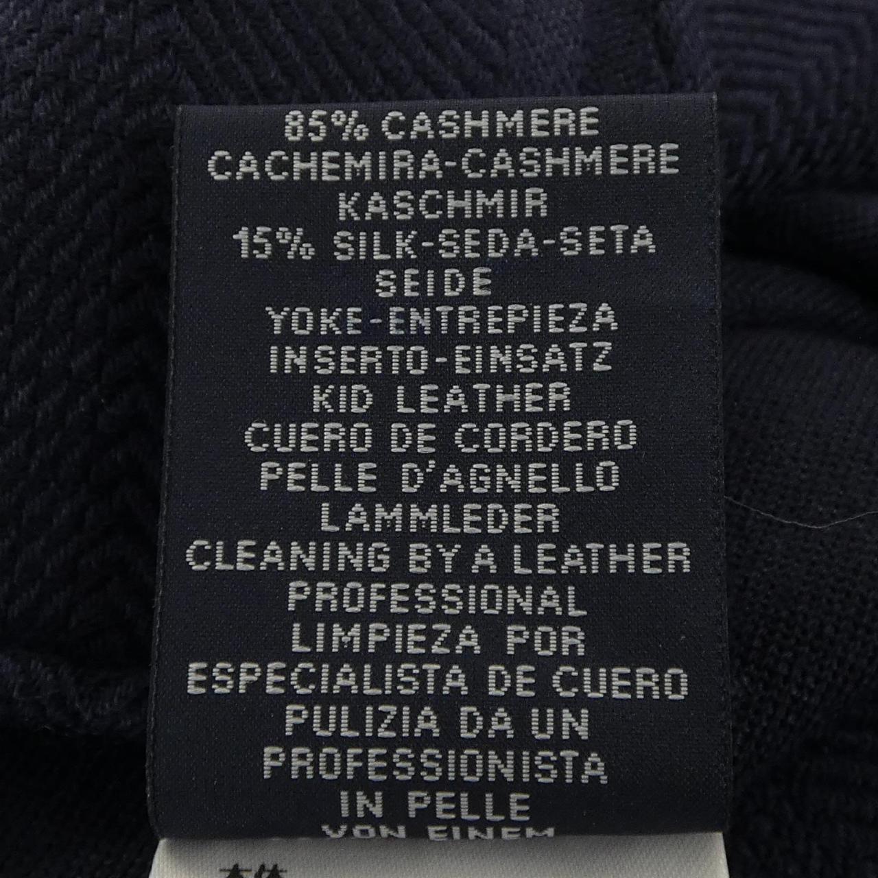 エルメス NEW LIBRIS シルクカシミヤケープ