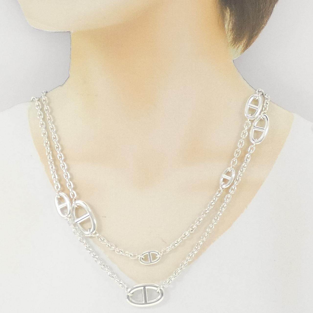 エルメス ファランドール 925シルバー ネックレス