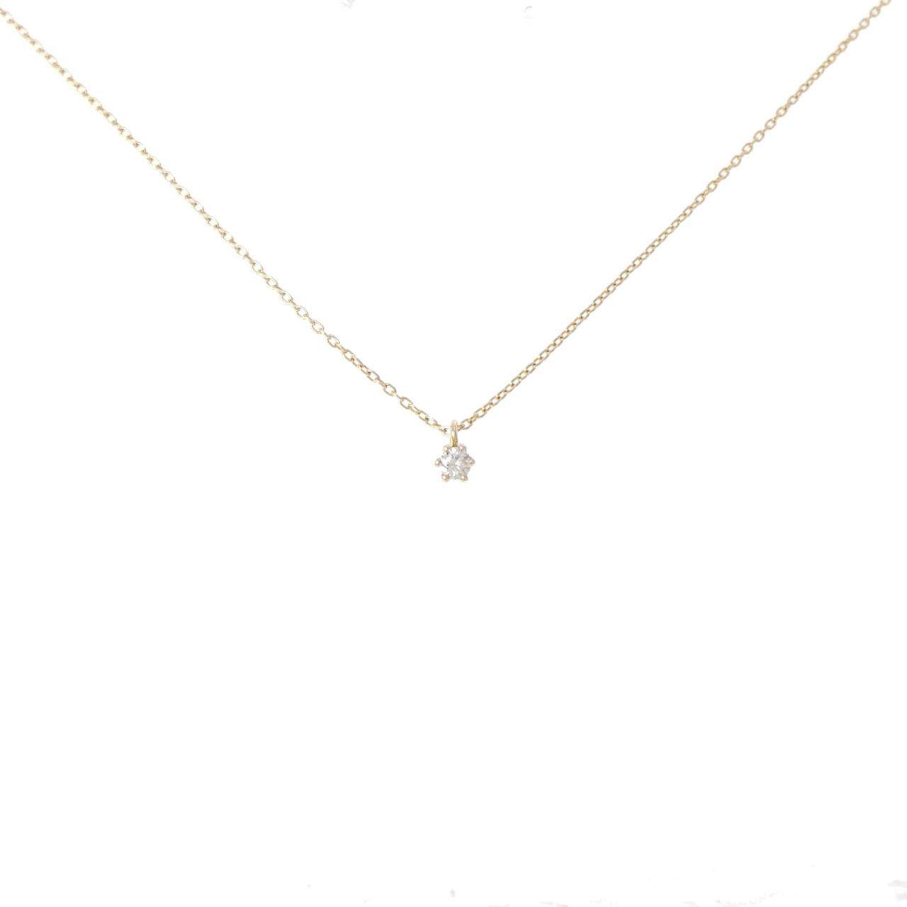 ドレスアドレス Au750 ダイヤモンドネックレス