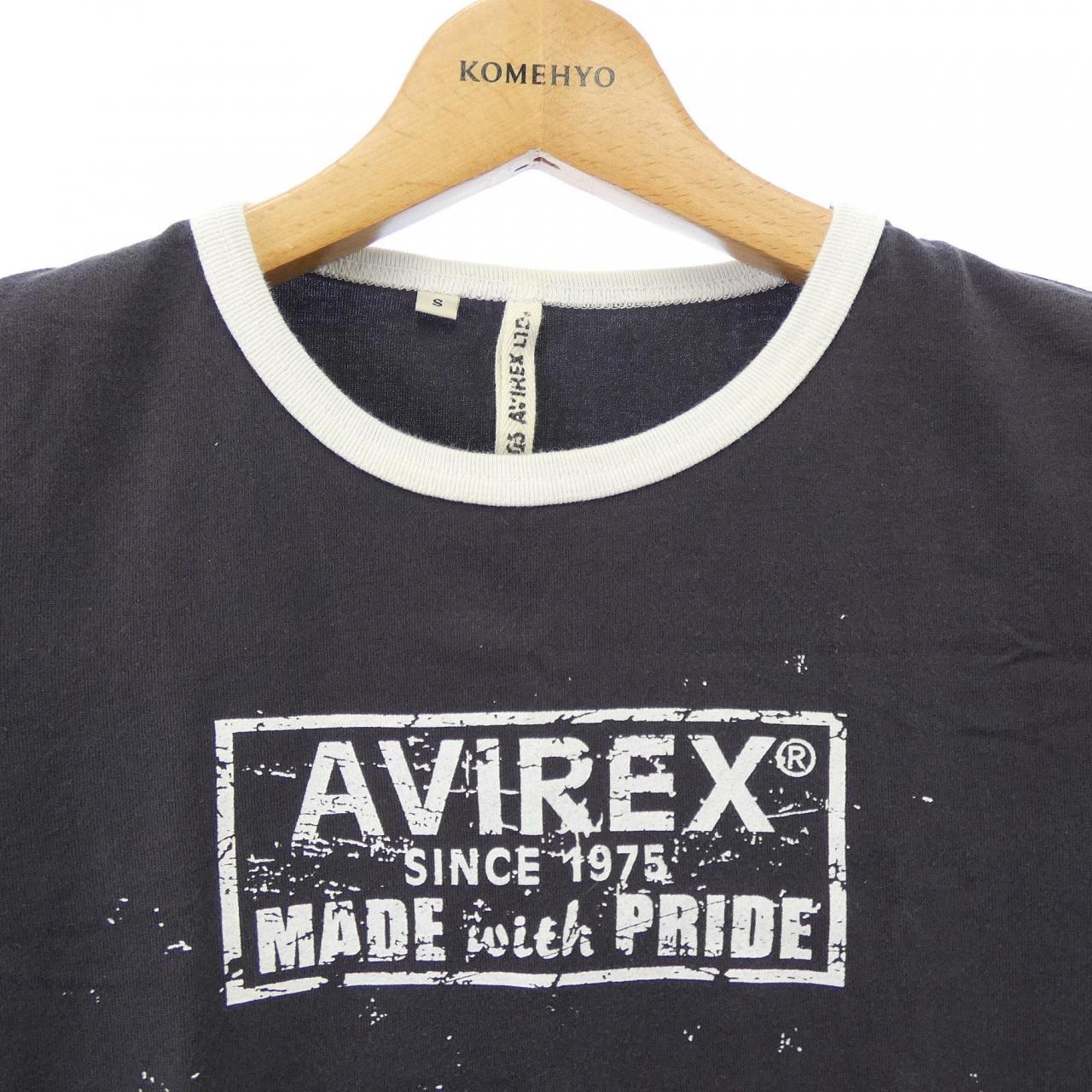 アヴィレックス コットンTシャツ