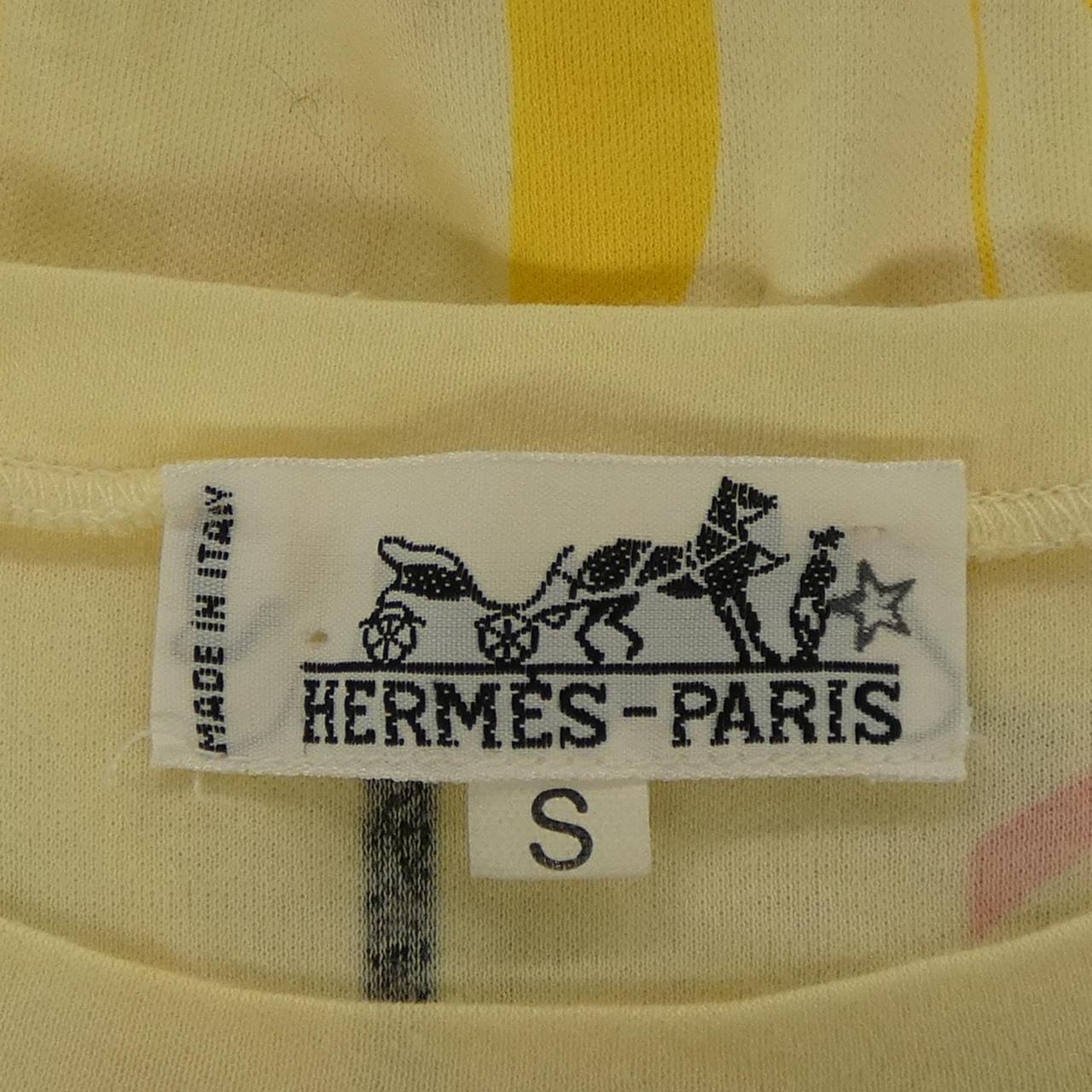 エルメス A.M.CASSANDRE コットンTシャツ