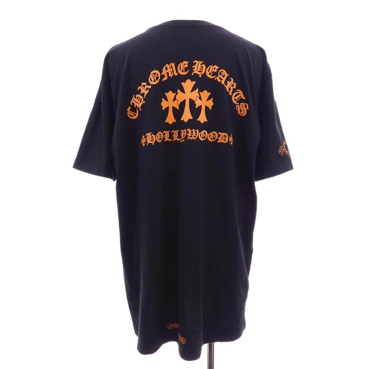 クロムハーツ セメタリークロス コットンTシャツ