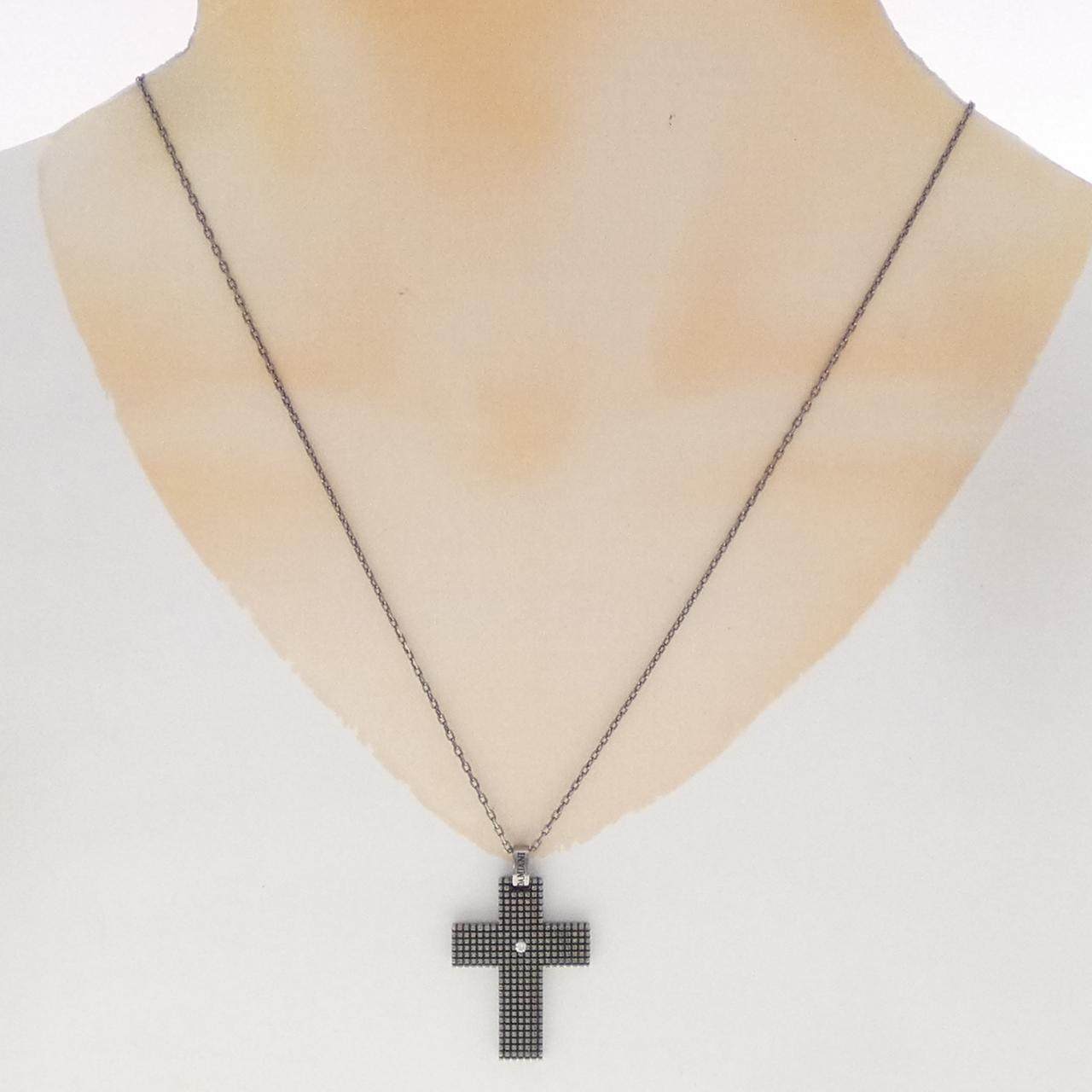 ダミアーニ 750ブラックゴールド ダイヤモンドネックレス