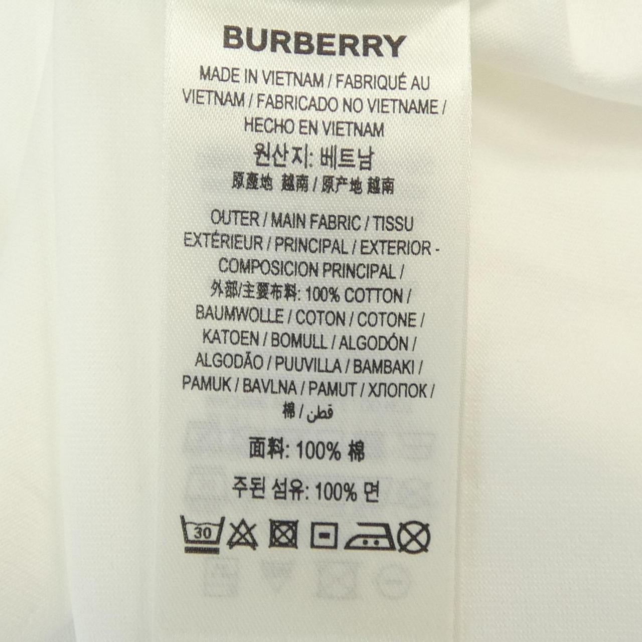バーバリー コットンTシャツ