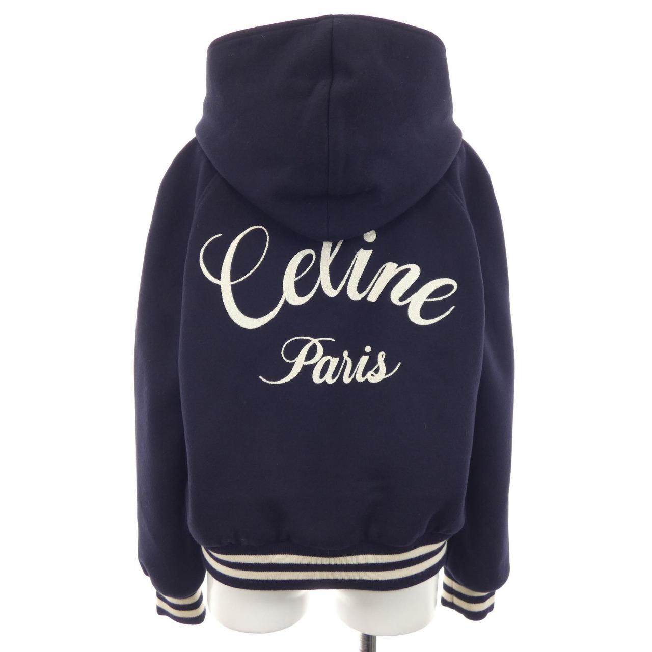 セリーヌ カシミヤブルゾン