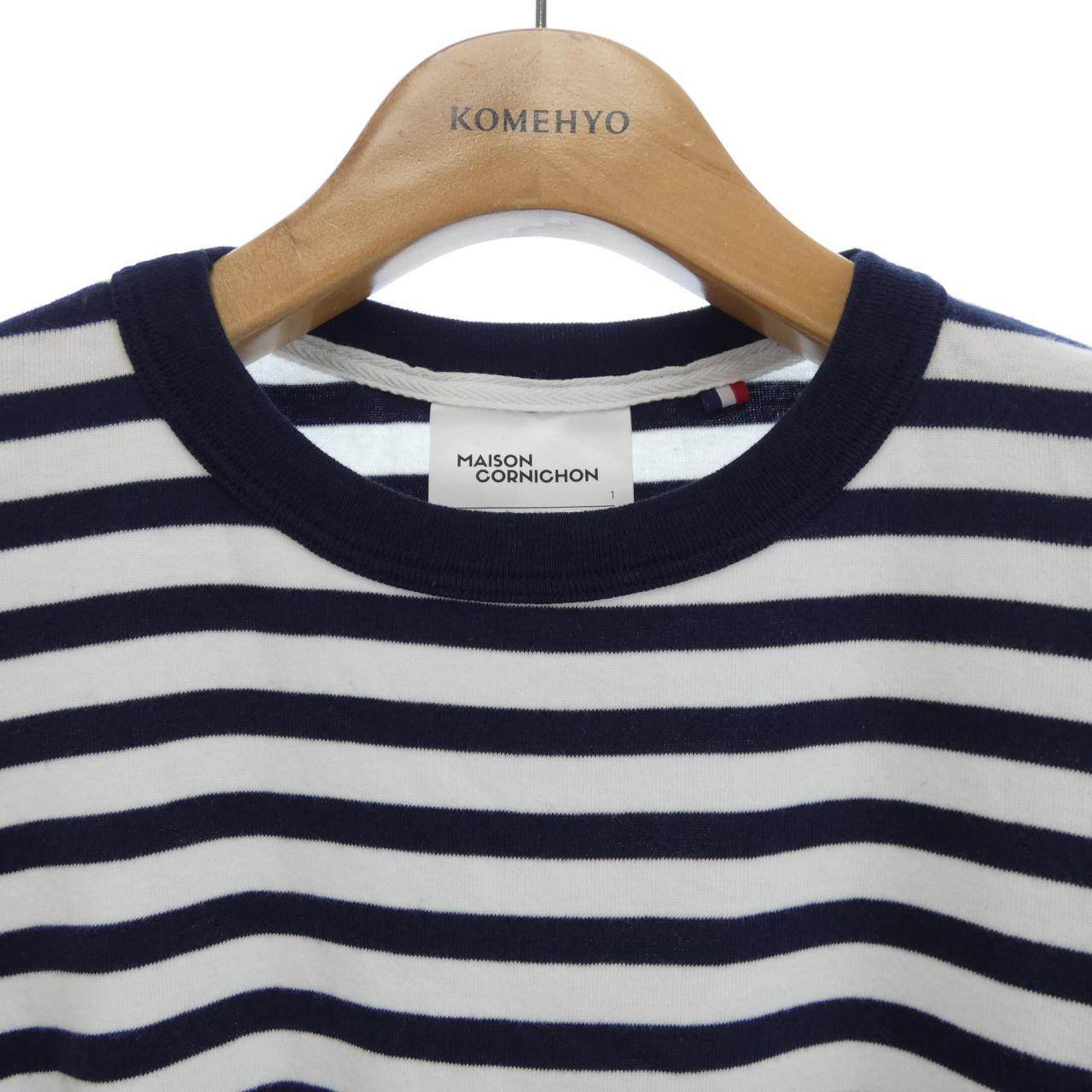 MAISON CORNICHON コットンTシャツ