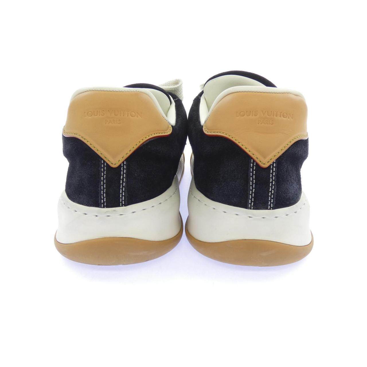 ルイヴィトン LVティルテッド スエードカーフレザー スニーカー