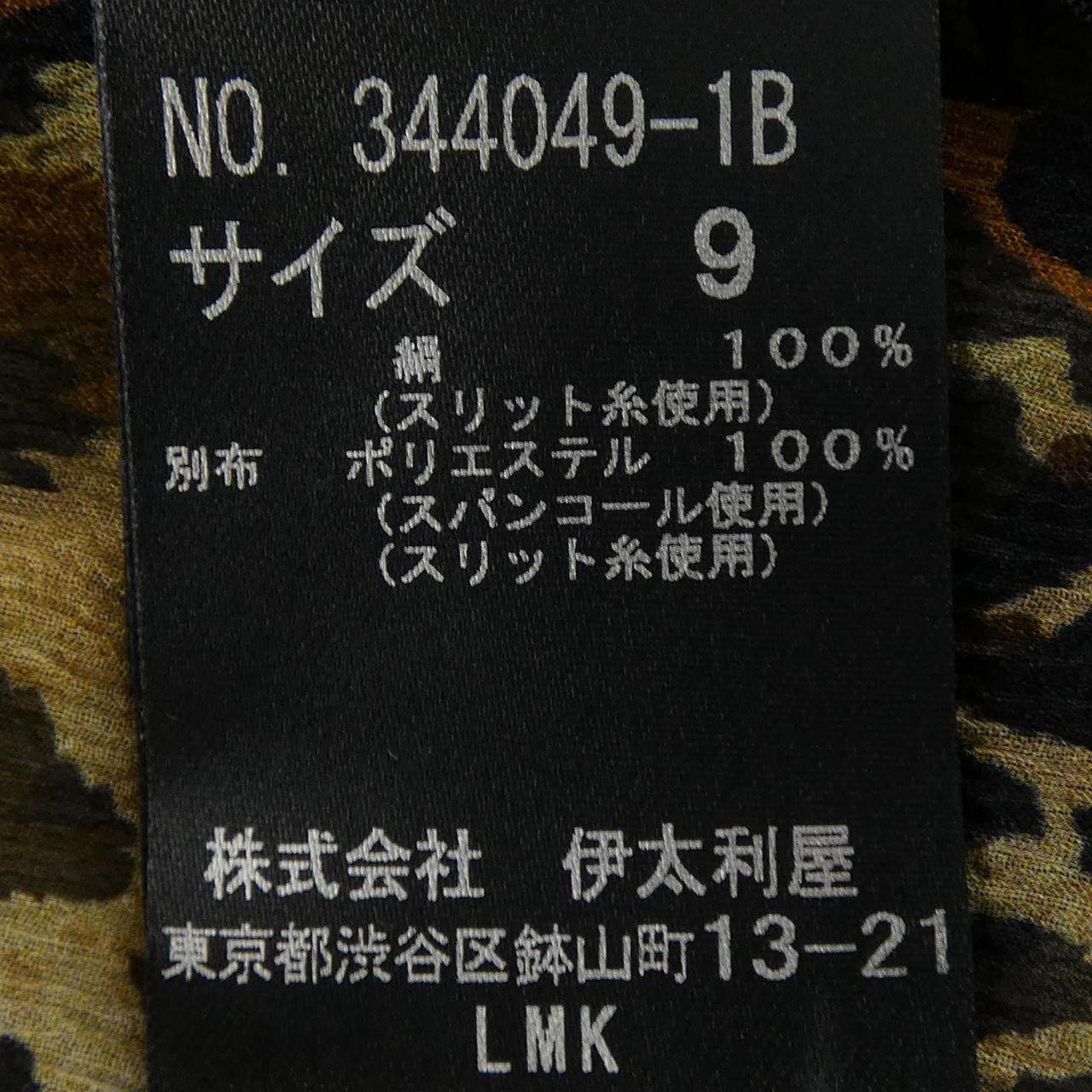 伊太利屋 シルクシャツ