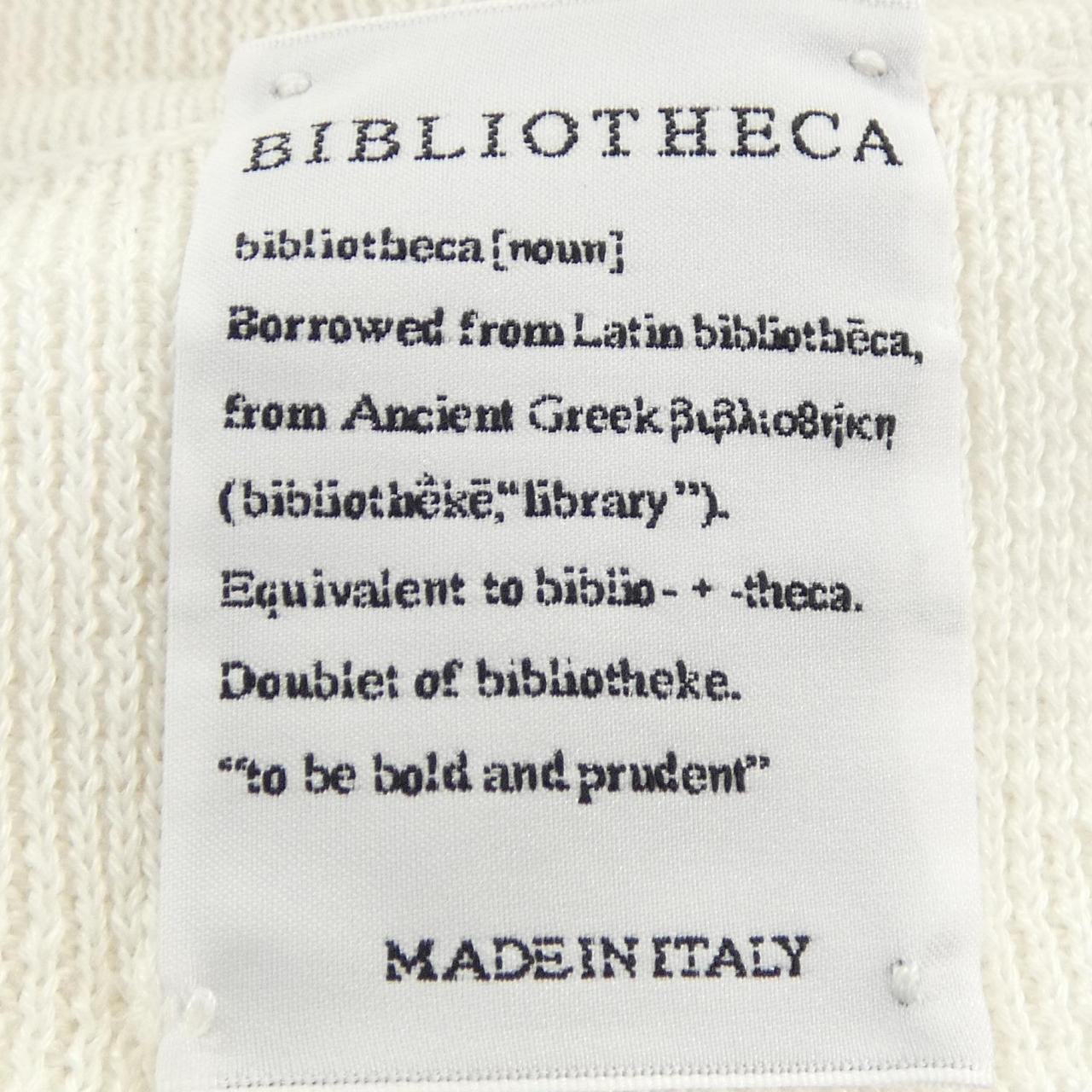 bibliotheca ニット