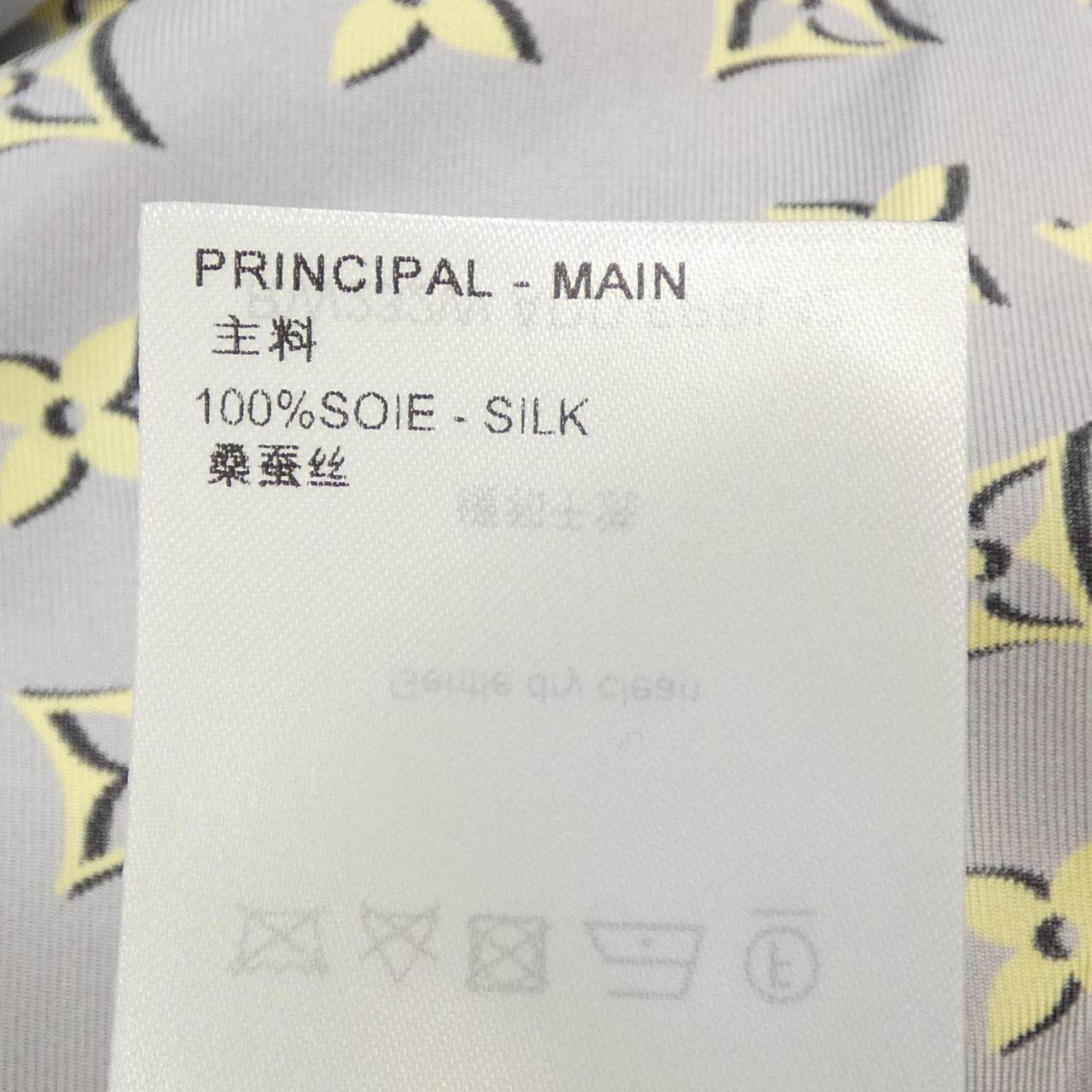 ルイヴィトン シルクシャツ