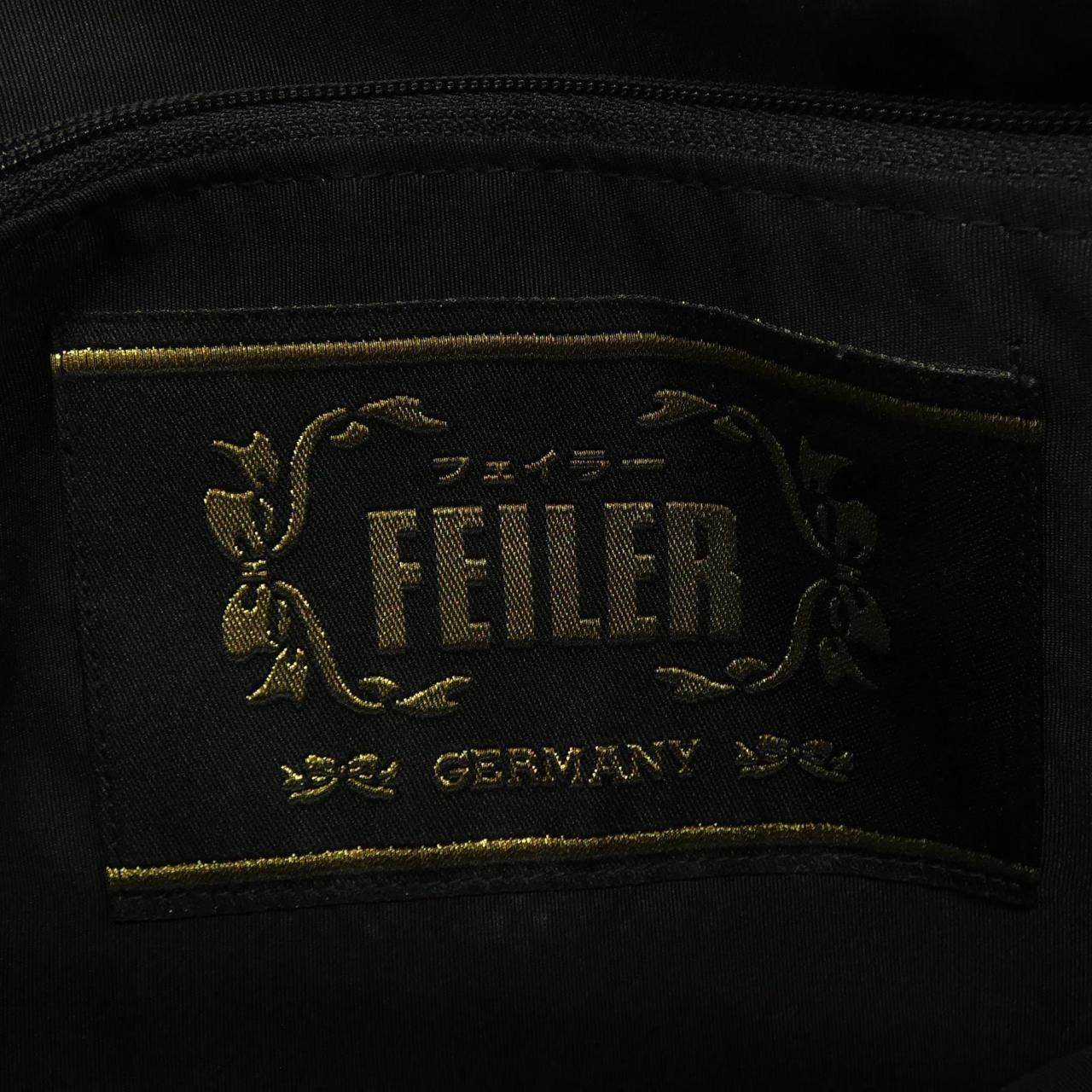 フェイラー フラワー柄ハンドバッグ