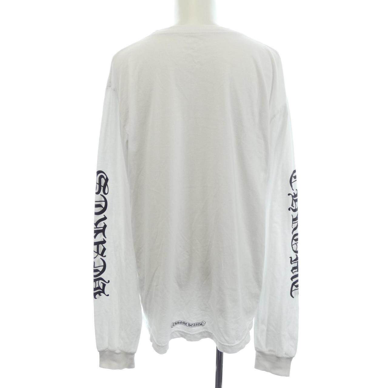 クロムハーツ NECK LOGO コットンTシャツ