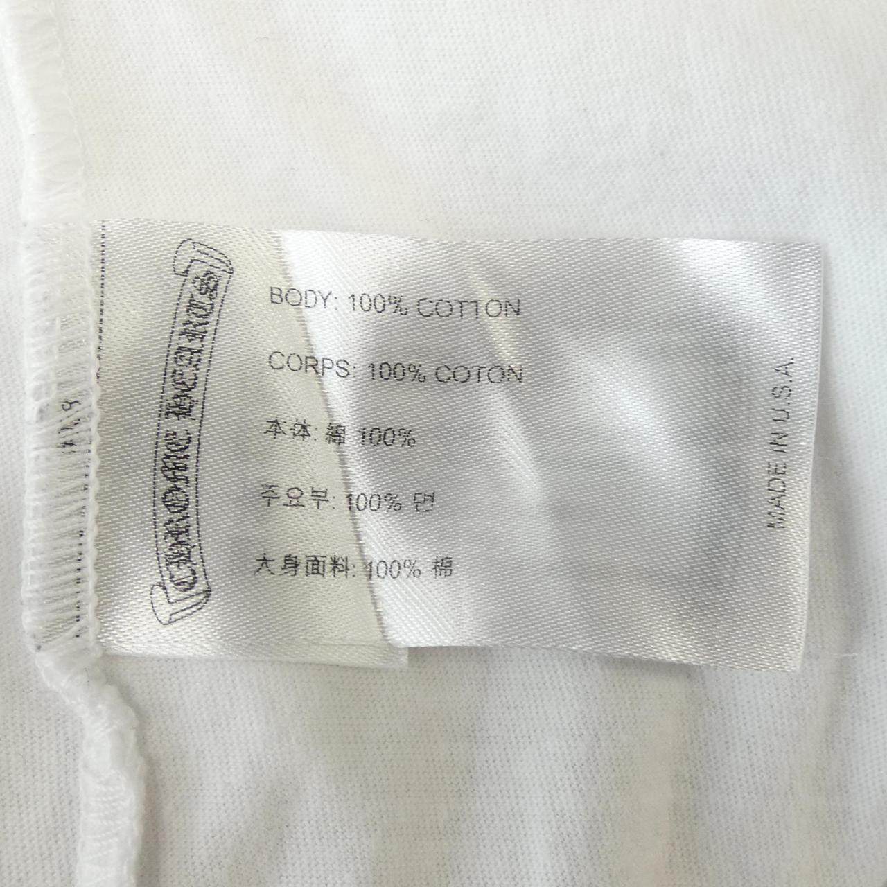 クロムハーツ NECK LOGO コットンTシャツ