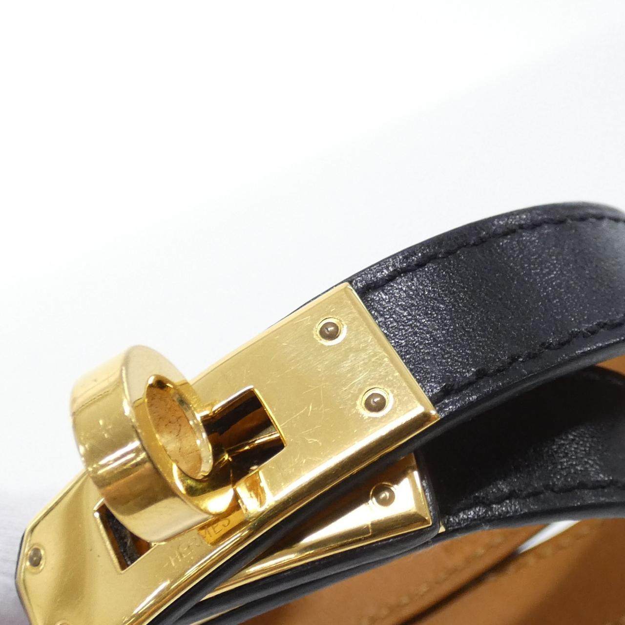 エルメス ケリー ドゥブルトゥール ボックスカーフ ブレスレット