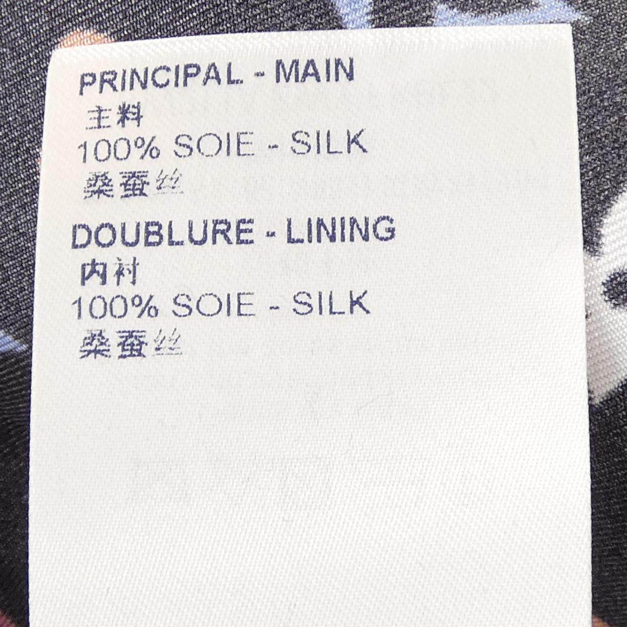 ルイヴィトン シルクシャツ