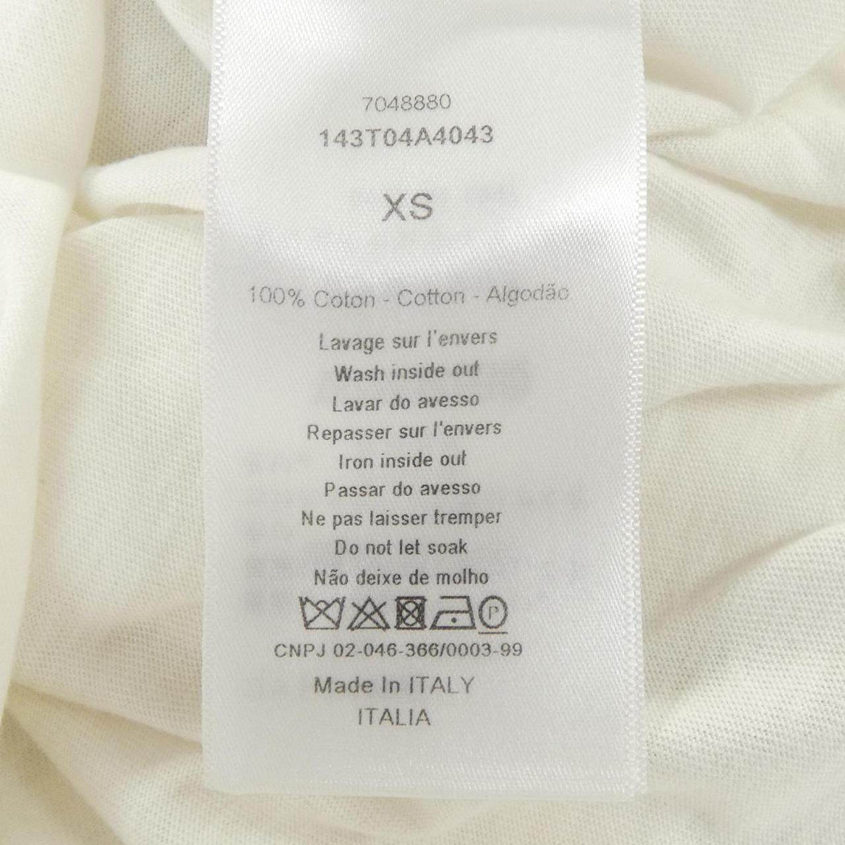 クリスチャンディオール シグネチャーバンド ESSENTIALS コットンTシャツ