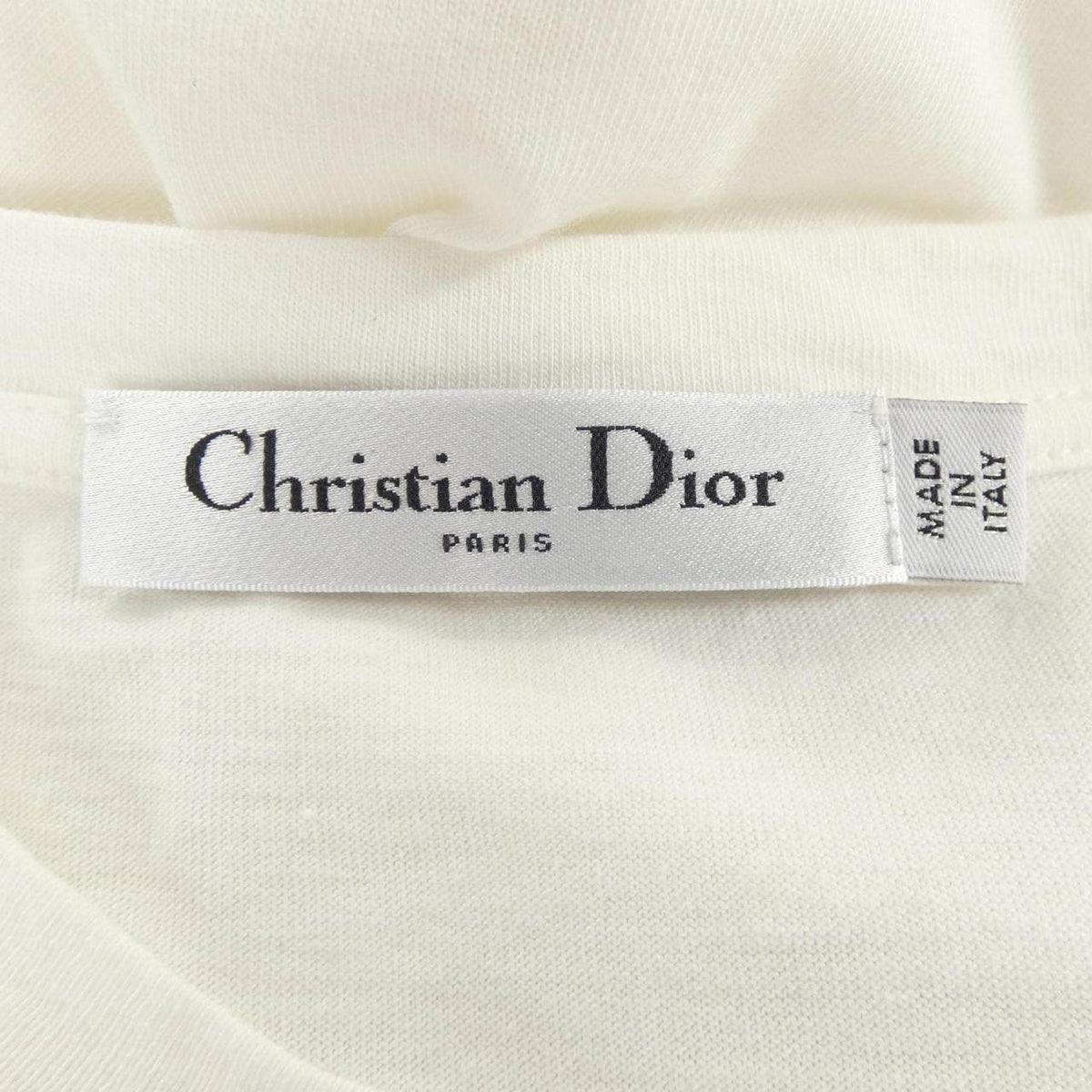 クリスチャンディオール シグネチャーバンド ESSENTIALS コットンTシャツ