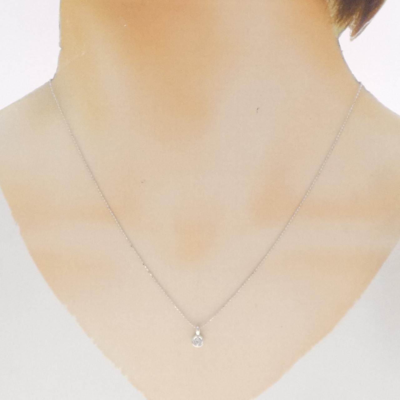 Au750 ダイヤモンドネックレス